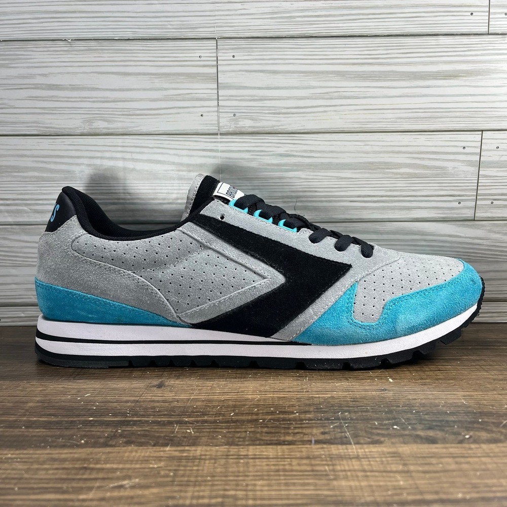 Brooks Heritage Chariot Men's Gray Teal Black Shoes - Men's Size 13 (D)